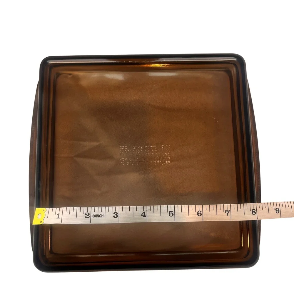 VTG. PYREX 222 For Glass Baking Casserole 8x8